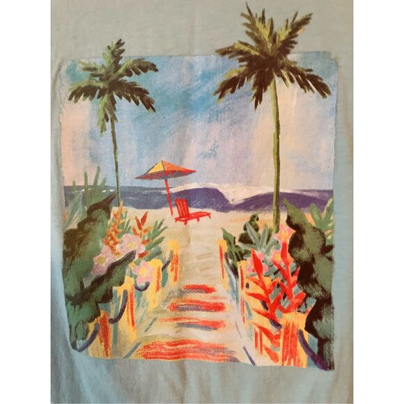 Old Navy Tropical SS Tee XXL - Picture 4 of 8